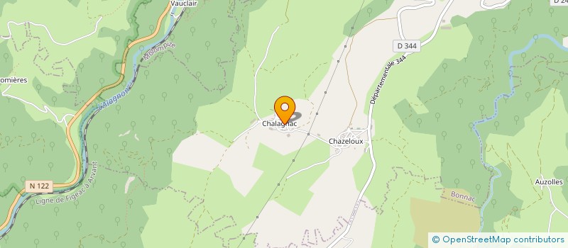 localisation de l'entreprise GAEC DU PASSADOU à LA CHAPELLE LAURENT