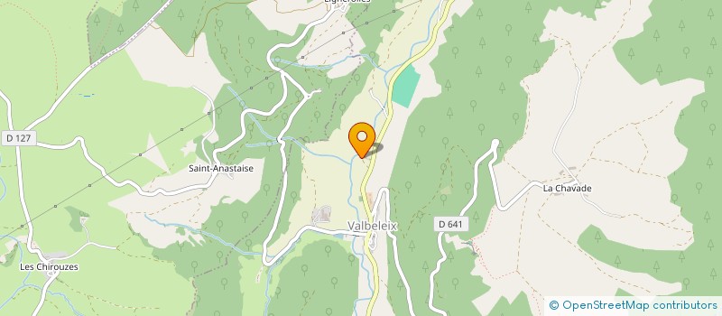 localisation de l'entreprise GAEC DU PASSADOU à VALBELEIX