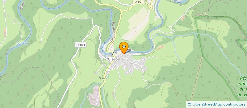 localisation de l'entreprise GAEC DU PATER à CLERON