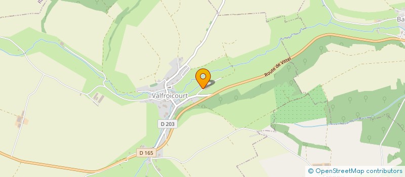 localisation de l'entreprise GAEC DU PATIO  VALFROICOURT