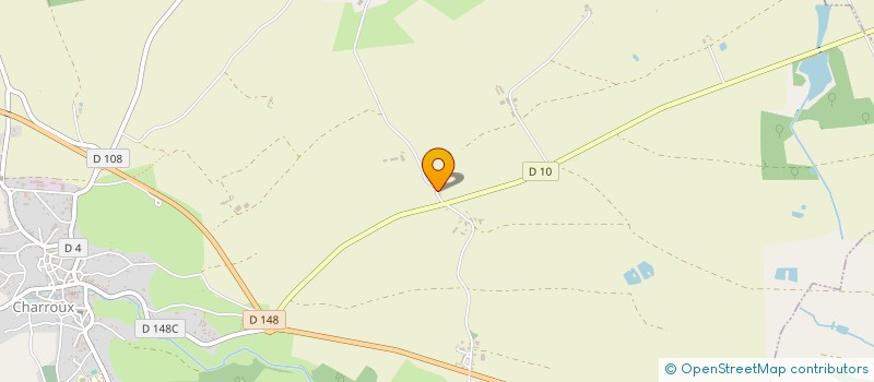 localisation de l'entreprise GAEC DU PATUREAU  CHARROUX