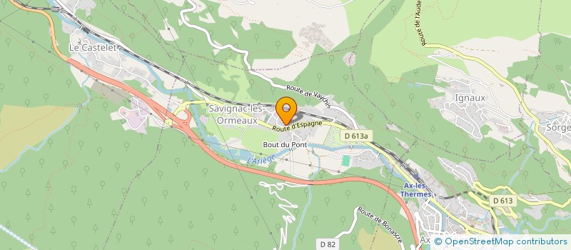 localisation de l'entreprise GAEC DU PAYS D'AILLOU à PRADES