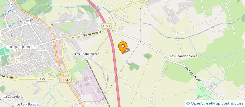 localisation de l'entreprise GAEC DU PERRAY à BLOU