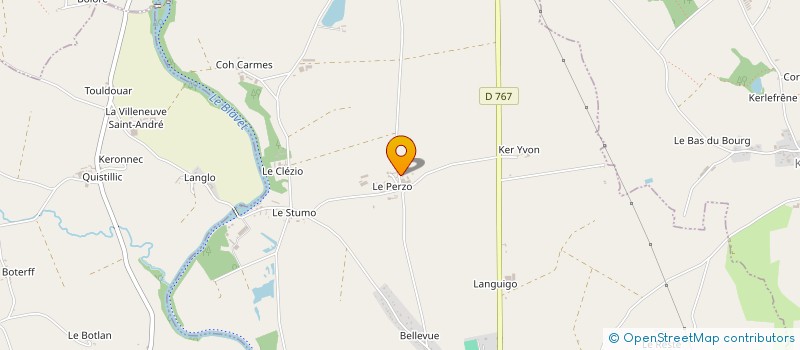 localisation de l'entreprise GAEC DU PERZO à NEULLIAC