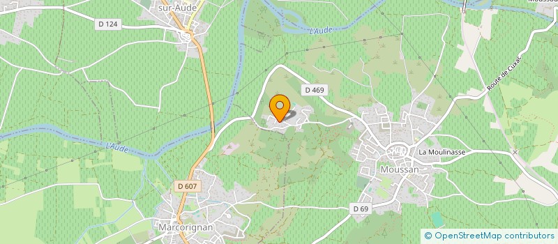 localisation de l'entreprise GAEC DU PESQUIE  VENTENAC-EN-MINERVOIS