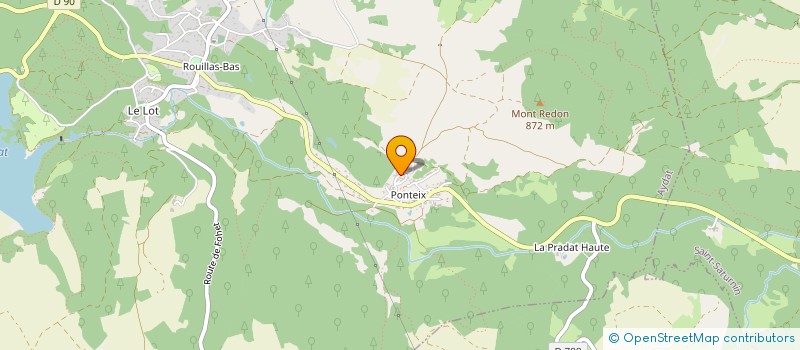 localisation de l'entreprise GAEC DU PETIT BOIS à SAULZET-LE-FROID
