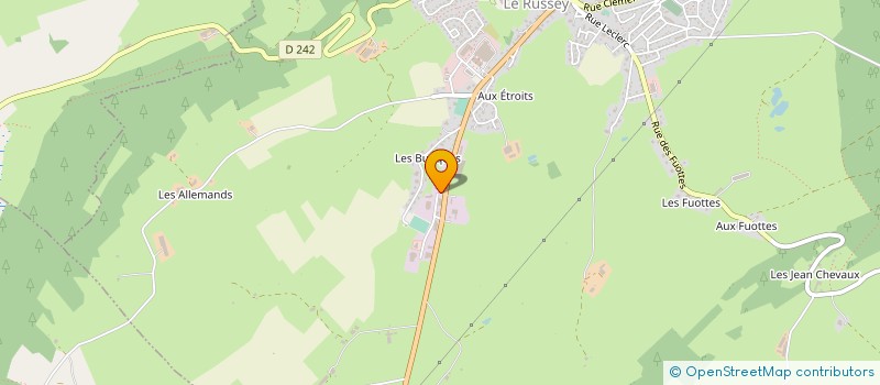 localisation de l'entreprise GAEC DU PETIT COMMUNAL  BONNETAGE