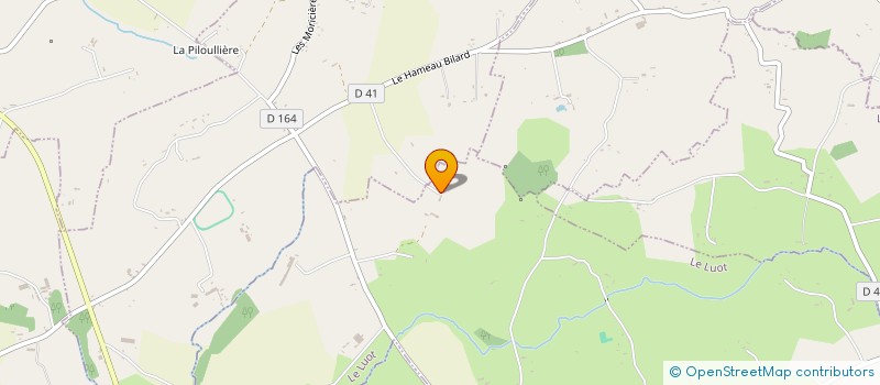 localisation de l'entreprise GAEC DU PETIT ETANG  LE LUOT