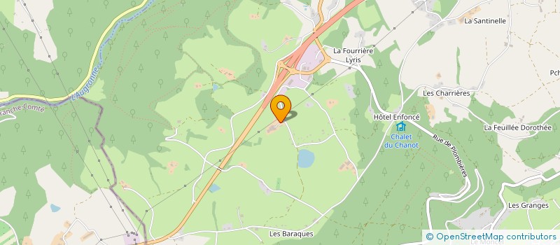 localisation de l'entreprise GAEC DU PETIT MOULIN à LE VAL-D'AJOL