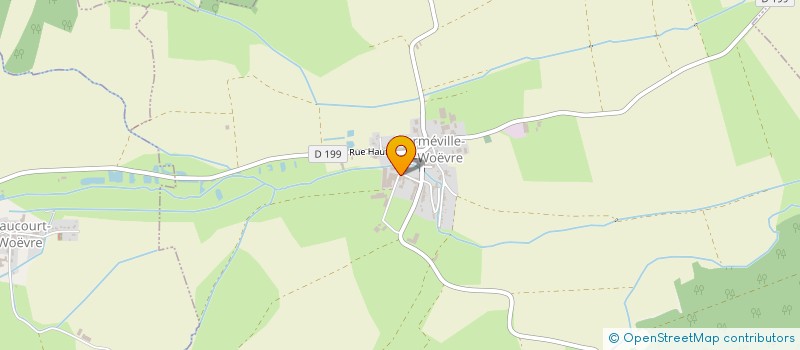 localisation de l'entreprise GAEC DU PETIT PONT à HERMEVILLE-EN-WOEVRE