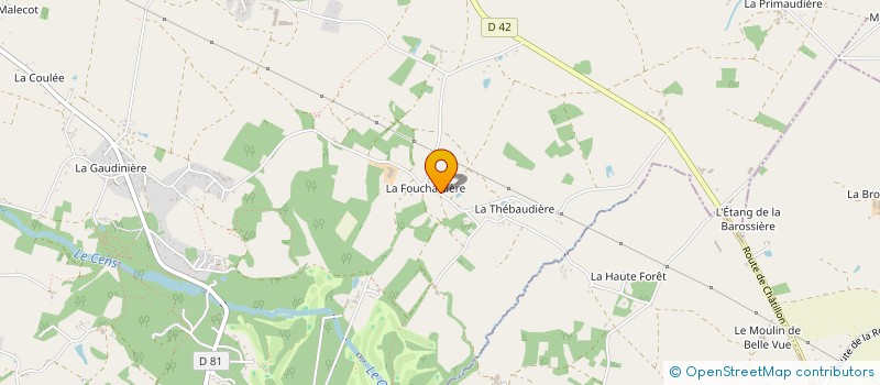 localisation de l'entreprise GAEC DU PETIT PRE à VIGNEUX-DE-BRETAGNE