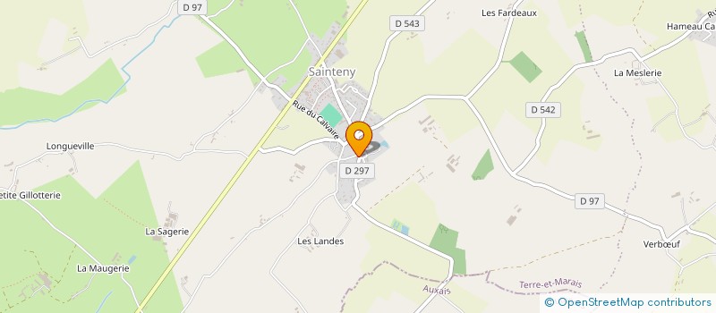 localisation de l'entreprise GAEC DU PETIT PRIEURE à TERRE-ET-MARAIS
