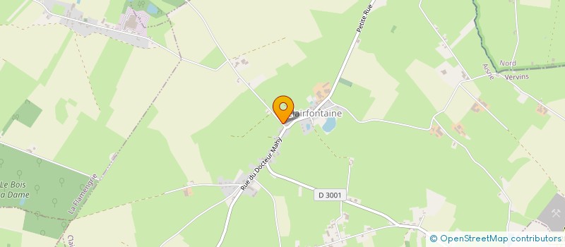 localisation de l'entreprise GAEC DU PETIT VERSAILLES  CLAIRFONTAINE