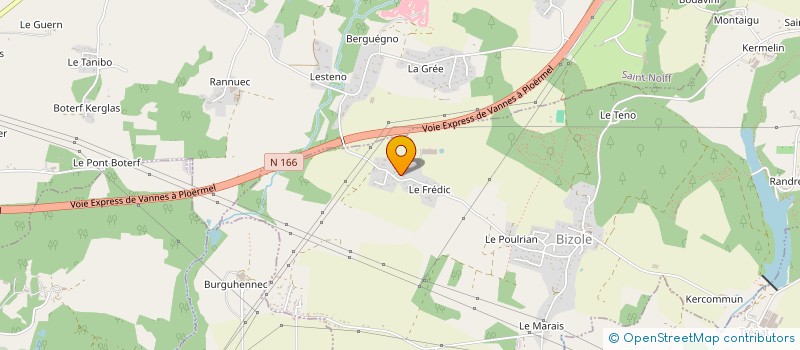 localisation de l'entreprise GAEC DU PETIT VILLAGE à TREFFLEAN