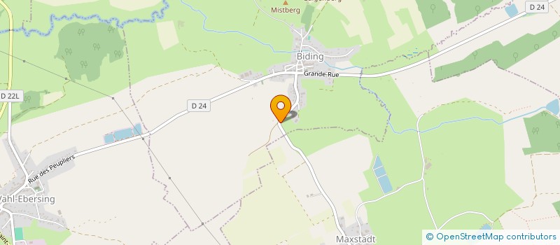 localisation de l'entreprise GAEC DU PHENIX à BIDING