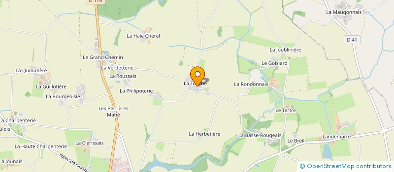 localisation de l'entreprise GAEC DU PIGEON BLANC à MOISDON-LA-RIVIERE