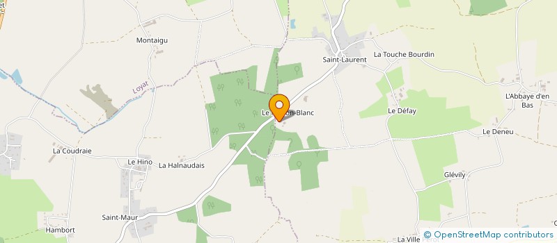 localisation de l'entreprise GAEC DU PIGEON BLANC à CAMPENEAC