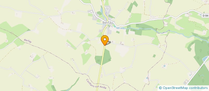 localisation de l'entreprise GAEC DU PLESSIS à COURGENARD