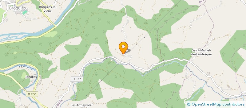 localisation de l'entreprise GAEC DU PLO DE LA COSTE à BROQUIES