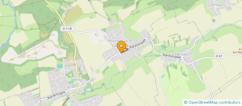 localisation de l'entreprise GAEC DU POINT DE VUE  VULMONT