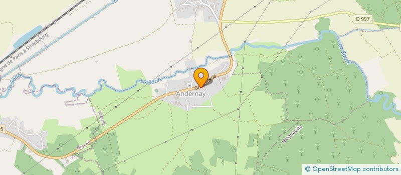 localisation de l'entreprise GAEC DU POIRIER  VILLERS-AUX-VENTS