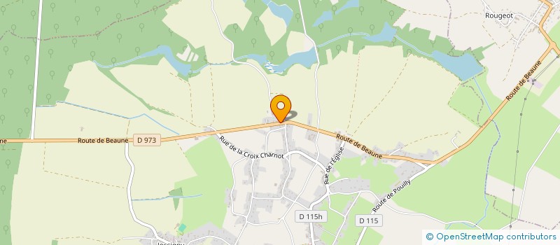 localisation de l'entreprise GAEC DU POIRIER CHALUMEAU  LABERGEMENT-LES-SEURRE