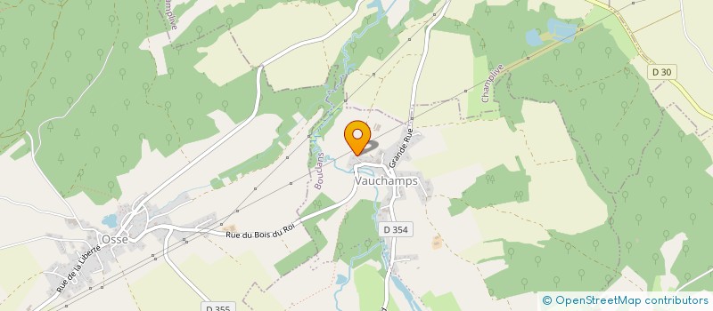 localisation de l'entreprise GAEC DU POITOT  BOUCLANS