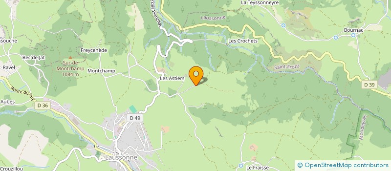 localisation de l'entreprise GAEC DU POLLEN à LAUSSONNE