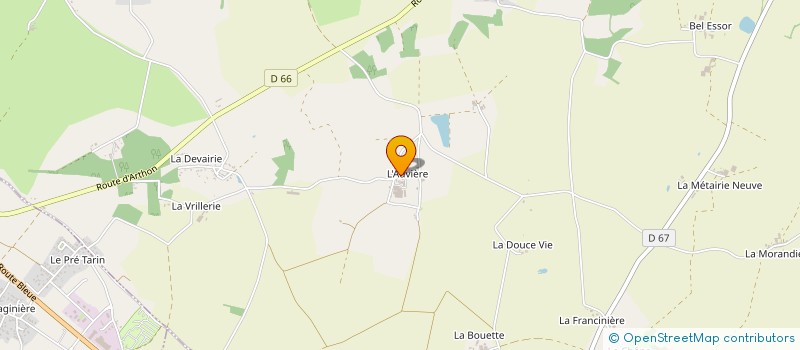 localisation de l'entreprise GAEC DU PONT DE LA GATINE à PORNIC
