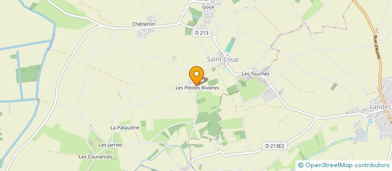 localisation de l'entreprise GAEC DU PONT ROUGE  SAINT-LOUP