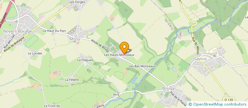 localisation de l'entreprise GAEC DU PONT UVE  VACOGNES NEUILLY