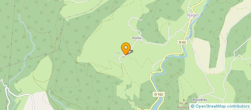localisation de l'entreprise GAEC DU PONTIS à NAGES