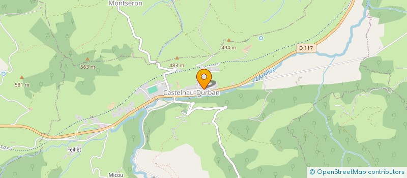 localisation de l'entreprise GAEC DU PRADOU à CLERMONT