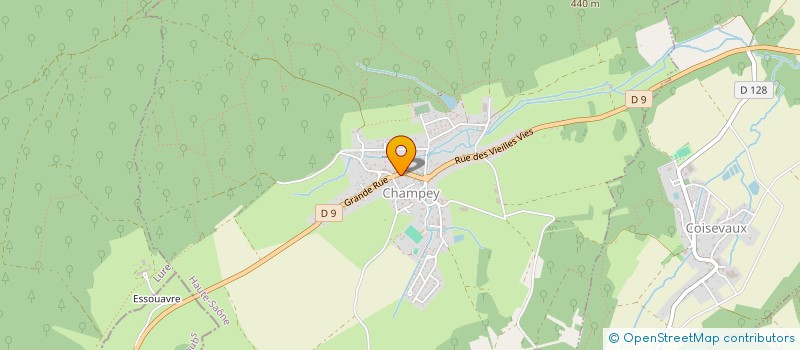 localisation de l'entreprise GAEC DU PRE AU CLAIR à CHAVANNE