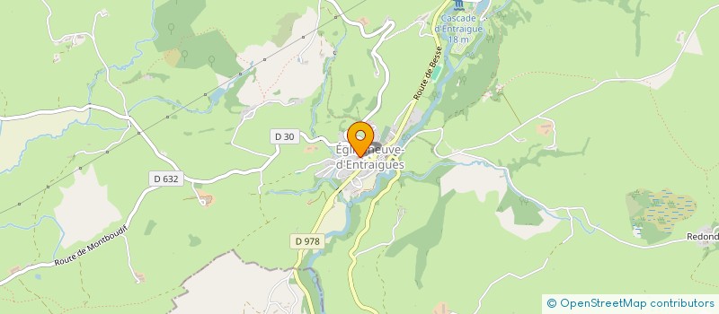 localisation de l'entreprise GAEC DU PRE CHARMANT à SAINT-GENES-CHAMPESPE