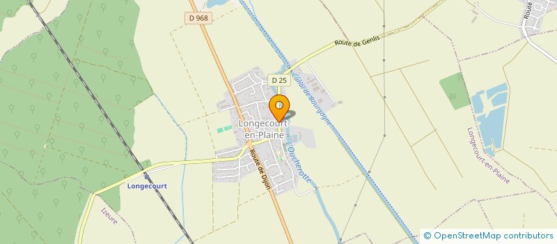 localisation de l'entreprise GAEC DU PRE D'AMONT  VARANGES