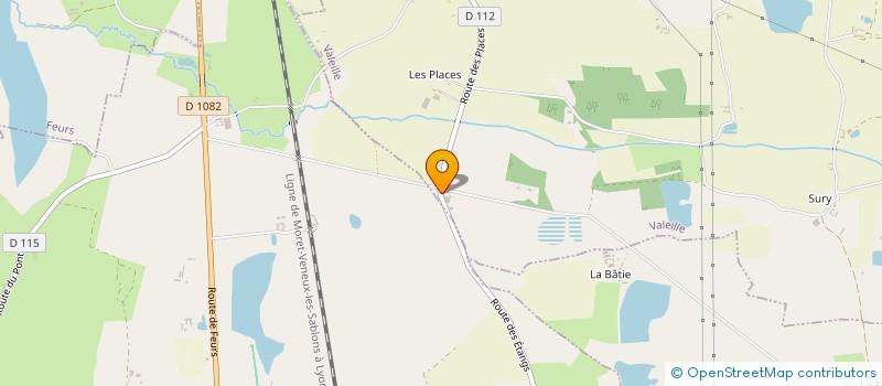 localisation de l'entreprise GAEC DU PRE FLEURI à VALEILLE
