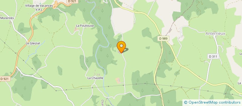 localisation de l'entreprise GAEC DU PUECH DE LAVERGNE à CHAUDES-AIGUES