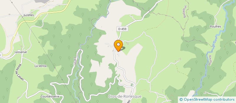 localisation de l'entreprise GAEC DU PUY MORENQ à CROS-DE-RONESQUE