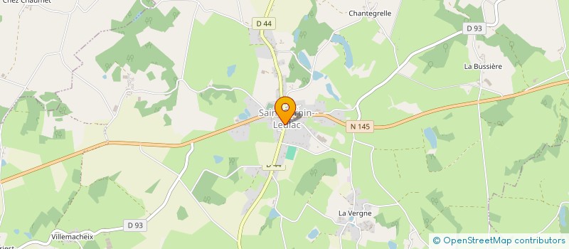 localisation de l'entreprise GAEC DU PUYBESSON à SAINT-SORNIN-LEULAC
