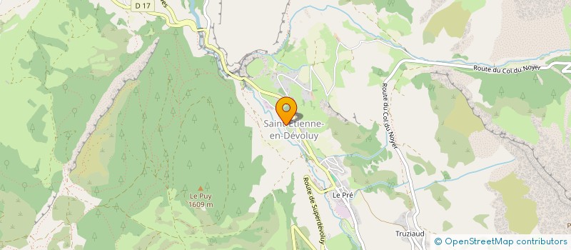 localisation de l'entreprise GAEC DU RAMA à LE DEVOLUY