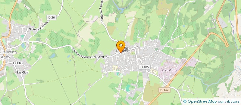 localisation de l'entreprise GAEC DU RAMPEAU à SAINT-ANDRE-LA-COTE