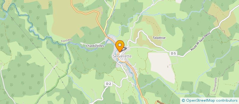 localisation de l'entreprise GAEC DU RANDON  MONTS-DE-RANDON