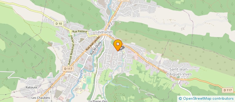 localisation de l'entreprise GAEC DU REC NEGRE à BENAIX
