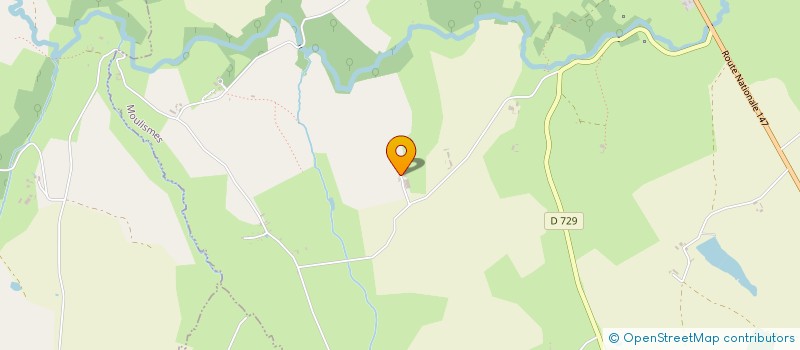 localisation de l'entreprise GAEC DU RELAIS à MOULISMES