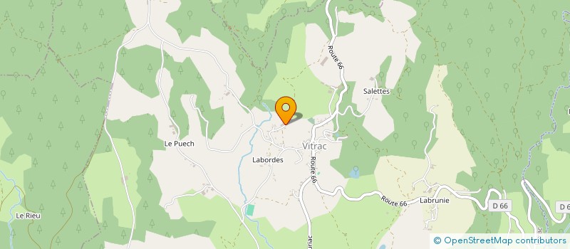 localisation de l'entreprise GAEC DU RETRE à VITRAC