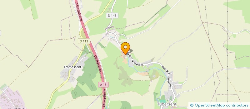 localisation de l'entreprise GAEC DU RIETZ à TUBERSENT