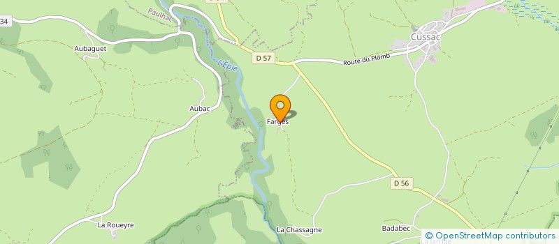 localisation de l'entreprise GAEC DU RIOU à PAULHAC