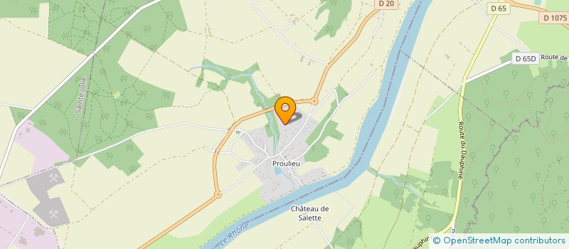 localisation de l'entreprise GAEC DU RIOUX à LAGNIEU