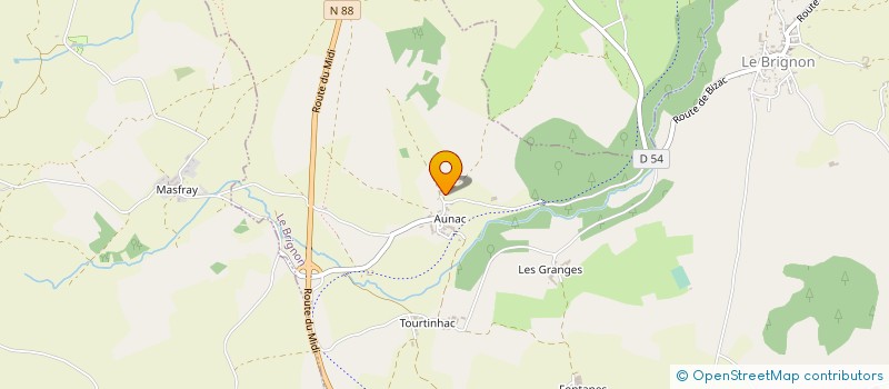 localisation de l'entreprise GAEC DU ROULON à SOLIGNAC-SUR-LOIRE